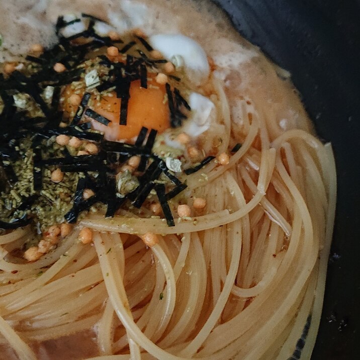 お茶漬け和風パスタ